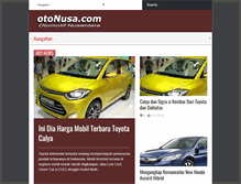 Tablet Screenshot of otonusa.com